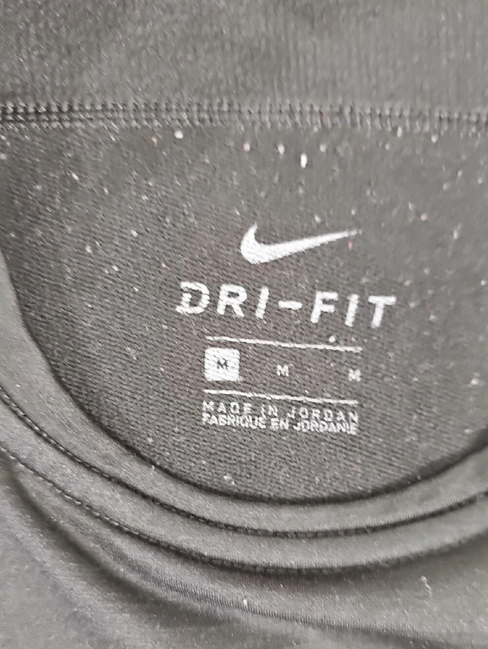 Nike Black Long Sleeve Dri-FIT Athletic Top